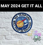 DIGITAL DOWNLOAD 100 Tampons Patch 3 SIZES INCLUDED