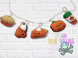 DIGITAL DOWNLOAD Applique Pumpkin Spice Plushie Set 5 DESIGNS AND 5 SIZES INCLUDED