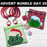 DIGITAL DOWNLOAD Holiday Themed Advent Calender 2025 Mystery Bundle 30 DESIGNS $100+ VALUE
