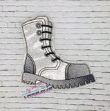 DIGITAL DOWNLOAD Oversized Combat Boot Feltie 5 SIZES INCLUDED