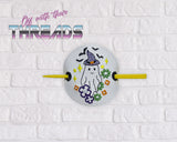 DIGITAL DOWNLOAD Floral Ghost Two Hair Accessory Bun Cover Pastel Goth