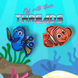 DIGITAL DOWNLOAD Tropical Fish Shoe Wings SATIN AND BEAN STITCH EYELET OPTIONS INCLUDED