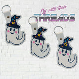 DIGITAL DOWNLOAD Witchy Ghost Pastel Goth Key Chain Snap Tab