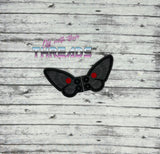 DIGITAL DOWNLOAD Moth Shoe Wings SATIN AND BEAN STITCH EYELET OPTIONS INCLUDED