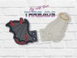 DIGITAL DOWNLOAD Good vs Evil Angel Devil Shoe Wings SATIN AND BEAN STITCH EYELET OPTIONS INCLUDED