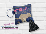 DIGITAL DOWNLOAD 5x5 Applique No Diggity Poo Bag Zippered Bag and 4x4 Stand Alone