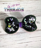 DIGITAL DOWNLOAD Shaker Style Clear Vinyl Hair Bow Style One 3 SIZES INCLUDED