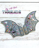 DIGITAL DOWNLOAD 3D Shaker Bat Wings For Clear Vinyl 7 SIZES INCLUDED!