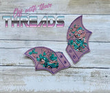 DIGITAL DOWNLOAD 3D Shaker Bat Wings For Clear Vinyl 7 SIZES INCLUDED!