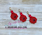 DIGITAL DOWNLOAD Arachnid Spider Spiderweb Web Snap Tab Key Chain