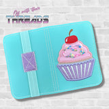 DIGITAL DOWNLOAD 5x7 Applique Shaker Cupcake Mini Comp Book Cover