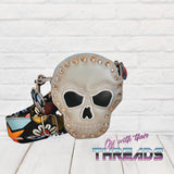 DIGITAL DOWNLOAD The Most Awesome ITH Skull Rivet Bag Ever!!! 4 SIZES INCLUDED