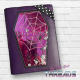 DIGITAL DOWNLOAD A6 Applique Shaker Coffin Notebook Cover Holder