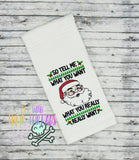 DIGITAL DOWNLOAD So Tell Me What You Want 3 SIZES INCLUDED