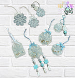 DIGITAL DOWNLOAD Snowflake Holiday Bundle Bundle 4 DESIGNS INCLUDED