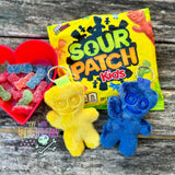 DIGITAL DOWNLOAD Sour Kid Key Chain Squishy Plush
