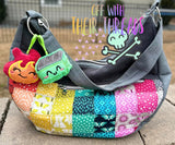 DIGITAL DOWNLOAD Trash and Flame Buddies Key Chain Squishy Plush Set 2 DESIGNS INCLUDED