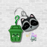 DIGITAL DOWNLOAD Trash Panda Key Chain Squishy Plush Set 2 DESIGNS INCLUDED