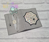 DIGITAL DOWNLOAD Applique A6 Shaker Arachnid Notebook Holder FEB 2024 SPOOKY MYSTERY