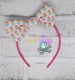 DIGITAL DOWNLOAD ITH In The Hoop Fabric Hair Bow 4 SIZES INCLUDED