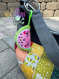 DIGITAL DOWNLOAD Applique Watermelon Squishy Keychain