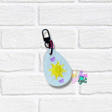 DIGITAL DOWNLOAD Applique Rapunzel Wristlet Essentials Set 11 DESIGNS INCLUDED
