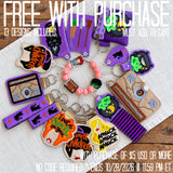 DIGITAL DOWNLOAD Applique Hocus Pocus Wristlet Essentials Set 13 DESIGNS INCLUDED