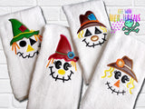 DIGITAL DOWNLOAD Applique Scarecrow Bundle 4 DESIGNS & 3 SIZES INCLUDED
