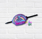 DIGITAL DOWNLOAD All Doomed Hair Holder Bun Cover