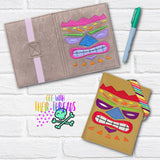 DIGITAL DOWNLOAD Tiki A6 Notebook Cover