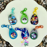 DIGITAL DOWNLOAD Appique Air Tag Key Chain Holder ONE HOOPING