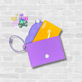 DIGITAL DOWNLOAD Applique Save The Date Gift Card Snap Holder