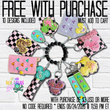 DIGITAL DOWNLOAD Applique Shaker Mouse Wristlet Essentials Set 10 DESIGNS INCLUDED