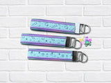 DIGITAL DOWNLOAD Applique Key Fob Set 2 SIZES INCLUDED