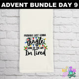 DIGITAL DOWNLOAD Holiday Themed Advent Calender 2025 Mystery Bundle 30 DESIGNS $100+ VALUE