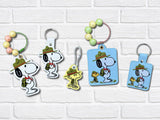 DIGITAL DOWNLOAD Beagle Scouts Snap Tab Key Chain Bag Tag Charm Set