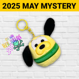 DIGITAL DOWNLOAD Applique Pluto Squishy Keychain