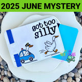 DIGITAL DOWNLOAD 5x7  Silly Goose Mini Composition Notebook Cover