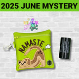 DIGITAL DOWNLOAD 5x5 Applique Namaste Poo Bag Holder