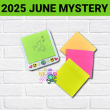 DIGITAL DOWNLOAD Retro Hippie Sticky Note Holder