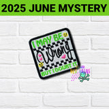 DIGITAL DOWNLOAD I May Be Wrong Patch 3 SIZES INCLUDED