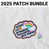 DIGITAL DOWNLOAD Intrusive Thoughts Patch 3 SIZES INCLUDED