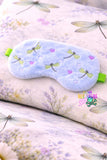 Quilted Dragonfly Sleep Mask Embroidery Design | 2 Sizes Included | ITH Digital Download | Machine Embroidery File