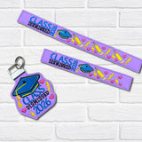 DIGITAL DOWNLOAD Applique Graduation 2026 through 2030 Wristlet Essentials Set 9 DESIGNS INCLUDED