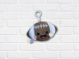 DIGITAL DOWNLOAD Football Squishy Keychain