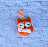 DIGITAL DOWNLOAD Applique Fox Squishy Keychain