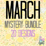 DIGITAL DOWNLOAD March Members Only Mystery Bundle 20 DESIGNS