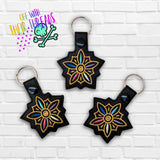 DIGITAL DOWNLOAD Golden Snap Tab Keychain