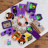DIGITAL DOWNLOAD Applique Hocus Pocus Wristlet Essentials Set 13 DESIGNS INCLUDED