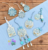 DIGITAL DOWNLOAD Snowflake Holiday Bundle Bundle 4 DESIGNS INCLUDED